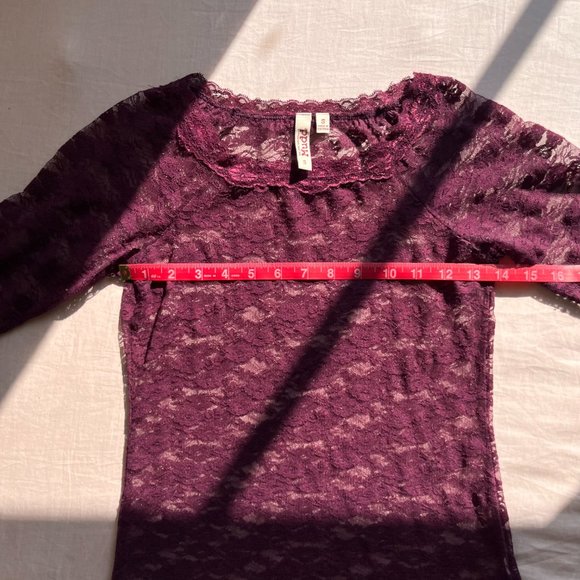 Mudd lace top S - Picture 3 of 5